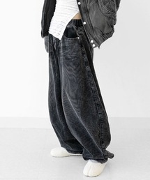 minsobi | ヴィンテージウォッシュ ワイドコーデュロイパンツ(その他パンツ)