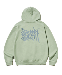TAG HOODIE - MINT GREY