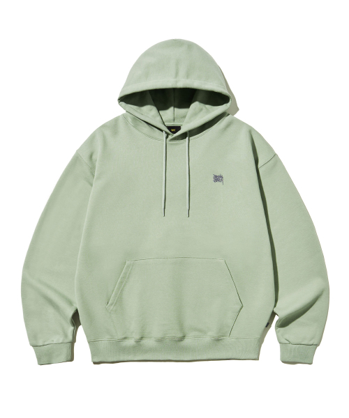 BROWNBREATH(ブラウンブレス)の「TAG HOODIE - MINT GREY(パーカー・レディース・その他・XL/S/M/L)」の2枚目の写真