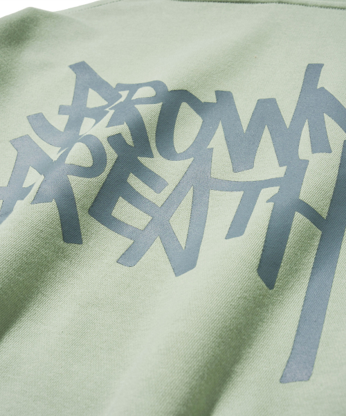 BROWNBREATH(ブラウンブレス)の「TAG HOODIE - MINT GREY(パーカー・レディース・その他・XL/S/M/L)」の8枚目の写真