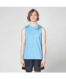 ATHPLATFORM（アスプラットフォーム）の「[ユニセックス] AU01TN02 ピグメントランニングトップ_アクアブルー（Tシャツ/カットソー）」