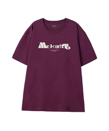 MAKEITTO（メイキット）の「[BOLD LETTERING] CREW NECK TEE_WINE（Tシャツ/カットソー）」