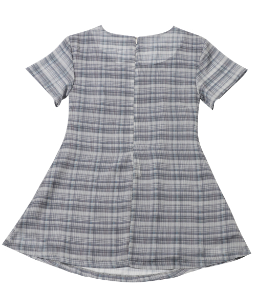 KATHARSIS(カタルシス)の「シフォンミニワンピースブラックチェック ONE SIZE(ワンピース・レディース・その他・ONE SIZE)」の7枚目の写真