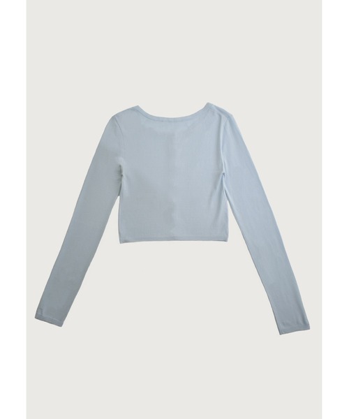 kiehtova(キエトヴァ)の「【kiehtova】SOFT TOUCH KNIT CARDIGAN/ソフトタッチニットカーディガン(カーディガン/ボレロ・レディース・ダークグレー/スカイブルー/ベージュ・FREE)」の16枚目の写真