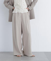 N.(N. Natural Beauty Basic) | 【PS/低身長サイズ】シンチバックワイドパンツ(その他パンツ)