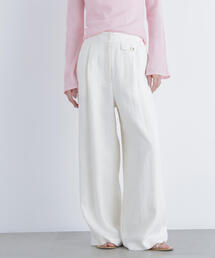 N.（N. Natural Beauty Basic） | 【PS/低身長サイズ】シンチバックワイドパンツ(その他パンツ)