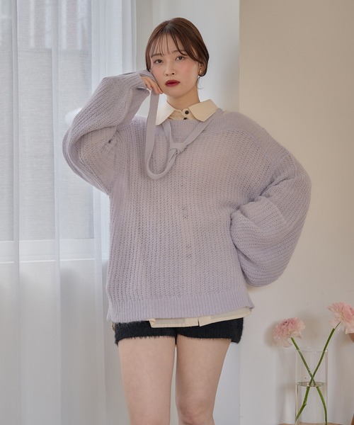 ニット/セーター mideal mideal（マイディール） ニット セーター nuance knit pullover