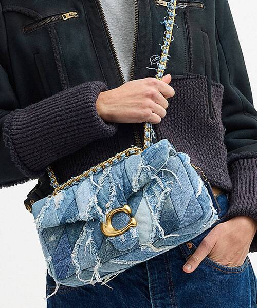 COACH（コーチ）の「タビー ショルダー バッグ 26・リパーパス デニム