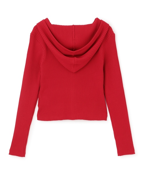 LOVETOXIC（ラブトキシック）の「【LTXC】【アラエル】リブZIPパーカー（パーカー・キッズ・グレー/オフホワイト/レッド・M:150cm/130cm/L:160cm/S:140cm）」の16枚目の写真