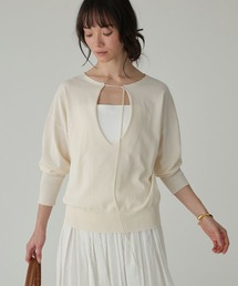 BABYLONE | 2WAYスピンドルプルオーバー(ニット/セーター)