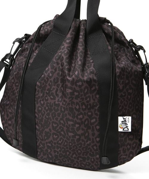 Drifter（ドリフター）の「LUNE TOTE／ルーントート（ショルダーバッグ・レディース・パープル/ブラック/ピーコックグリーン系/ブラック系その他・FREE）」の9枚目の写真