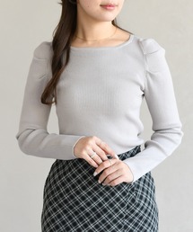 31 Sons de mode | 2026春夏新作 ボートネックリブニット(ニット/セーター)