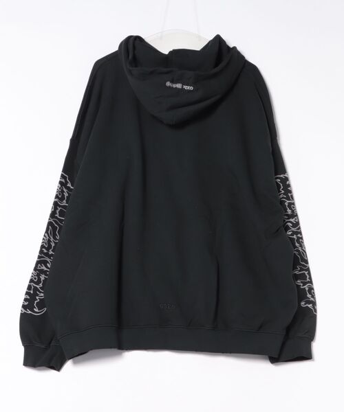 ムラサキスポーツ（ムラサキスポーツ）の「032C/ゼロスリートゥーシー FAITHLESS HOODIE S25URC0631050（パーカー・メンズ・ブラック・S/M）」の2枚目の写真
