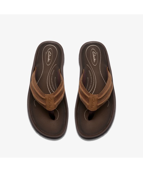 Clarks(クラークス)の「Wesley Surf / ウェスリーサーフ (ビーズワックス)(サンダル・メンズ・ブラウン・UK9/UK8/UK7/UK11/UK10/UK6)」の6枚目の写真