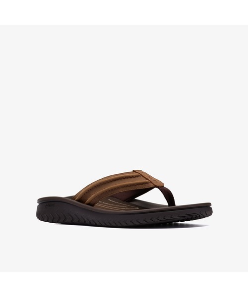 Clarks(クラークス)の「Wesley Surf / ウェスリーサーフ (ビーズワックス)(サンダル・メンズ・ブラウン・UK9/UK8/UK7/UK11/UK10/UK6)」の4枚目の写真
