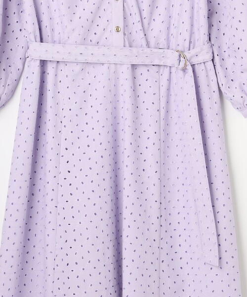 ANY SIS(エニィスィス)の「エンブロイダリー ワンピース(ワンピース・レディース・ネイビー系/ライラック系・X-SMALL)」の19枚目の写真