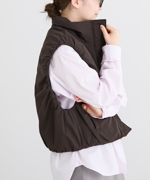 撥水ウォッシャブル中綿ベスト（ダウンジャケット/コート）｜IENA
