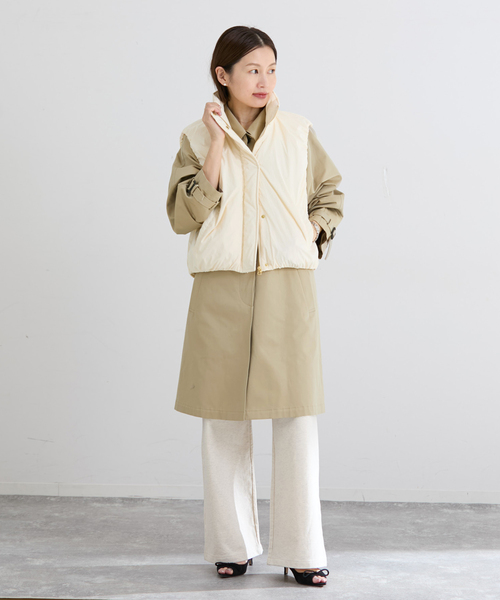 撥水ウォッシャブル中綿ベスト（ダウンジャケット/コート）｜IENA