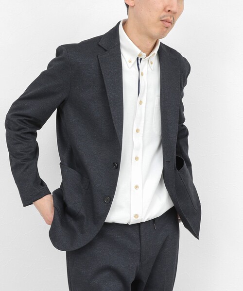 NOLLEY’S（ノーリーズ）の「《ビジカジ対応》【ALBINI】吸水速乾テープBD/ボタンダウンシャツ 26SS（シャツ/ブラウス・メンズ・ブルー系その他/ネイビー/ホワイト/ベージュ・XL/L/M/S）」の17枚目の写真