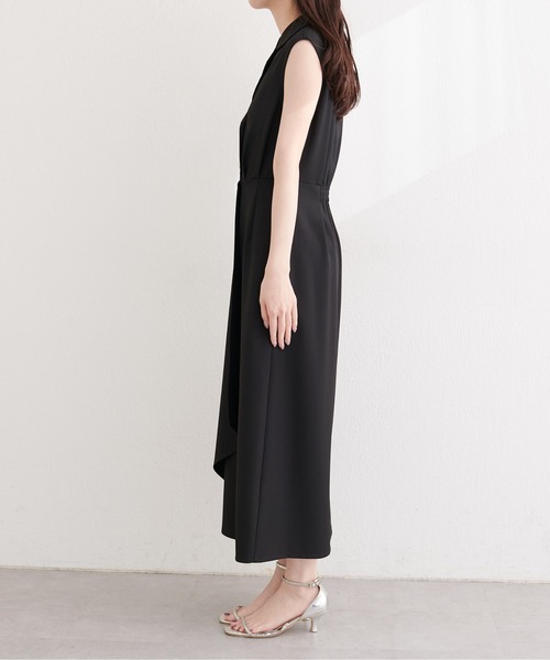 natural couture(ナチュラルクチュール)の「金釦テーラーワンピース(ワンピース・レディース・ネイビー/ミント/ブラウン/ピンク/ブラック/アイボリー・FREE)」の18枚目の写真