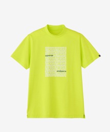 and per se（アンパスィ）の「リファインドライ半袖モックネックシャツ（メンズ）（Tシャツ/カットソー）」