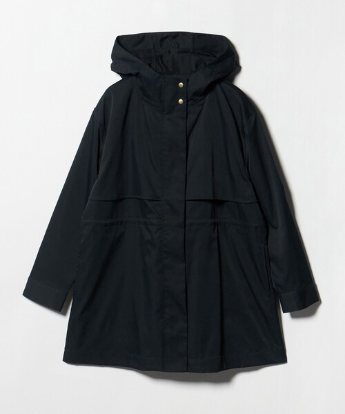 A DAY IN THE LIFE UNITED ARROWS（アデイインザライフユナイテッドアローズ）の「ツイル ドロスト フードコート ‐撥水‐ ＜A DAY IN THE LIFE＞（その他アウター・レディース・モカ/ネイビー/オレンジ/ナチュラル・FREE）」の3枚目の写真