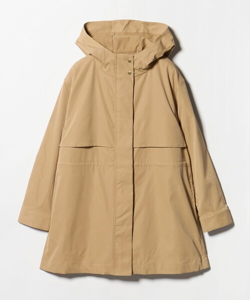 A DAY IN THE LIFE UNITED ARROWS（アデイインザライフユナイテッドアローズ）の「ツイル ドロスト フードコート ‐撥水‐ ＜A DAY IN THE LIFE＞（その他アウター・レディース・モカ/ネイビー/オレンジ/ナチュラル・FREE）」の4枚目の写真