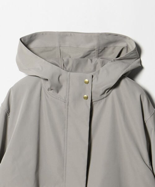 A DAY IN THE LIFE UNITED ARROWS（アデイインザライフユナイテッドアローズ）の「ツイル ドロスト フードコート ‐撥水‐ ＜A DAY IN THE LIFE＞（その他アウター・レディース・モカ/ネイビー/オレンジ/ナチュラル・FREE）」の12枚目の写真