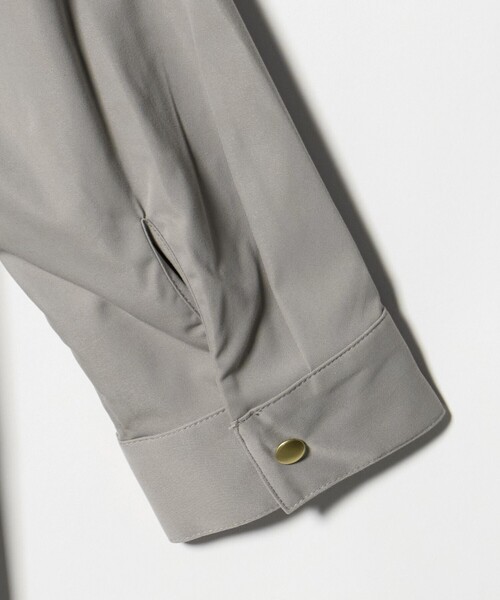 A DAY IN THE LIFE UNITED ARROWS（アデイインザライフユナイテッドアローズ）の「ツイル ドロスト フードコート ‐撥水‐ ＜A DAY IN THE LIFE＞（その他アウター・レディース・モカ/ネイビー/オレンジ/ナチュラル・FREE）」の15枚目の写真