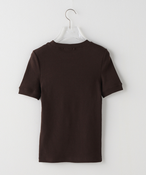 entire studios(エンタイアスタジオ)の「ENTIRE STUDIOS / エンタイアスタジオ LOUNGE TEE(Tシャツ/カットソー・レディース・ブラウン/アイボリー・SMALL)」の7枚目の写真