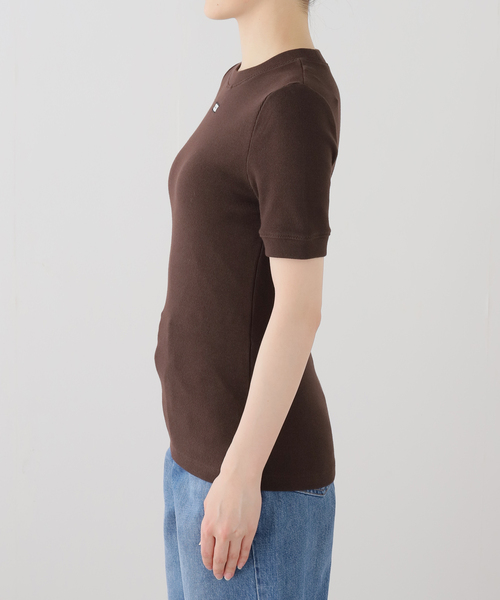 entire studios(エンタイアスタジオ)の「ENTIRE STUDIOS / エンタイアスタジオ LOUNGE TEE(Tシャツ/カットソー・レディース・ブラウン/アイボリー・SMALL)」の5枚目の写真
