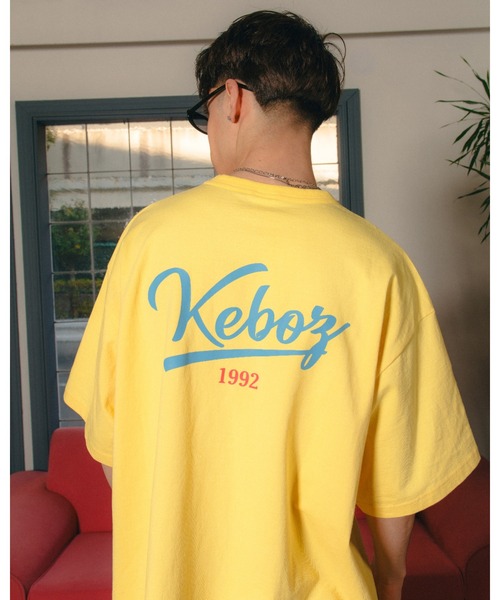 KEBOZ（ケボズ）の「ICON S/S TEE【入荷禁止】（Tシャツ/カットソー・メンズ・ブラック/ライトイエロー/ネイビー/アッシュグレー/ホワイト・S/M/L/XL/2XL）」の5枚目の写真