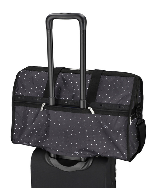 LeSportsac(レスポートサック)の「DELUXE LG WEEKENDER ブリスドッツ(ボストンバッグ・レディース・ブラック・FREE)」の4枚目の写真