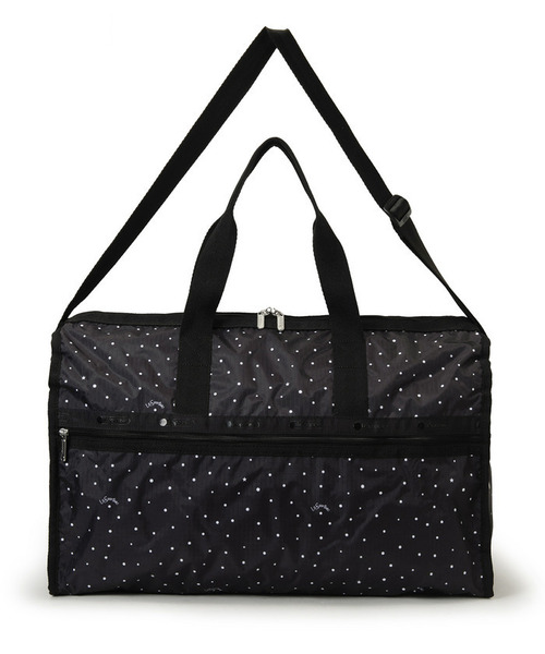 LeSportsac(レスポートサック)の「DELUXE LG WEEKENDER ブリスドッツ(ボストンバッグ・レディース・ブラック・FREE)」の8枚目の写真