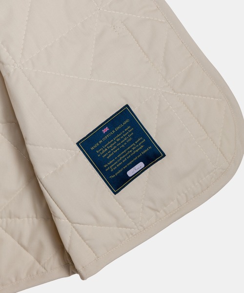 LAVENHAM（ラベンハム）の「Front Bow Gilet Womens / フロント ボウ ジレ ウィメンズ（ベスト・レディース・ライトブルー/ベージュ・8/10/12）」の13枚目の写真