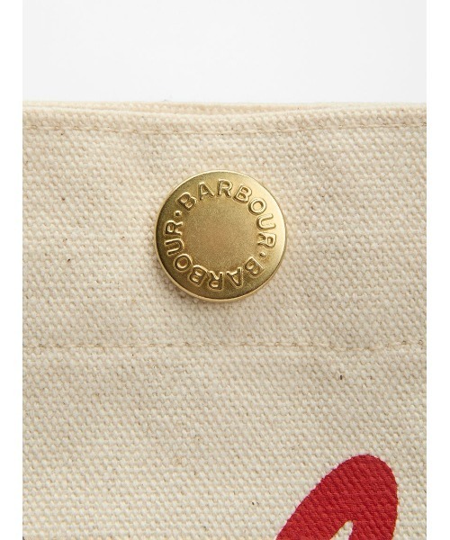 Barbour（バブアー）の「Scriptロゴトートバッグ（トートバッグ・メンズ・レッド・ONE SIZE）」の7枚目の写真
