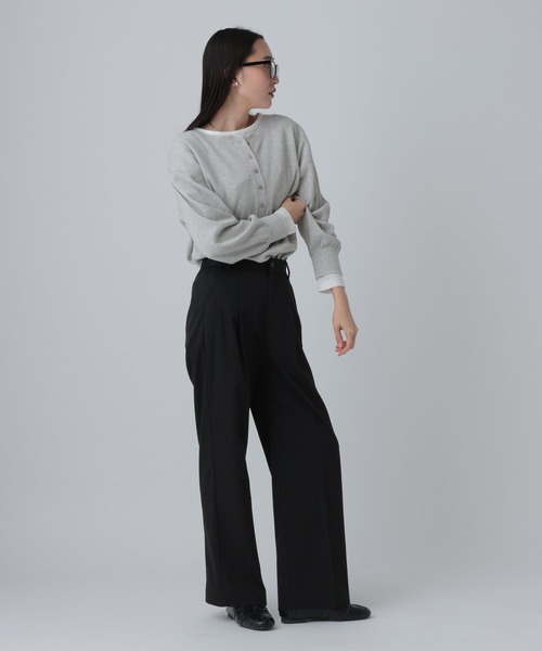 LEPSIM（レプシィム）の「TRストレートパンツ　656432（その他パンツ・レディース・グレー/ベージュ/ブラック・MEDIUM/LARGE）」の7枚目の写真