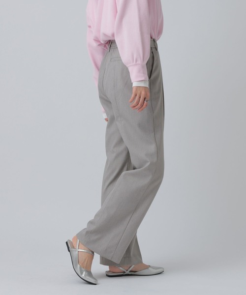 LEPSIM（レプシィム）の「TRストレートパンツ　656432（その他パンツ・レディース・グレー/ベージュ/ブラック・MEDIUM/LARGE）」の10枚目の写真