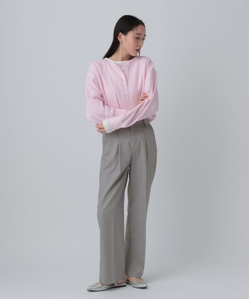 LEPSIM（レプシィム）の「TRストレートパンツ　656432（その他パンツ・レディース・グレー/ベージュ/ブラック・MEDIUM/LARGE）」の13枚目の写真