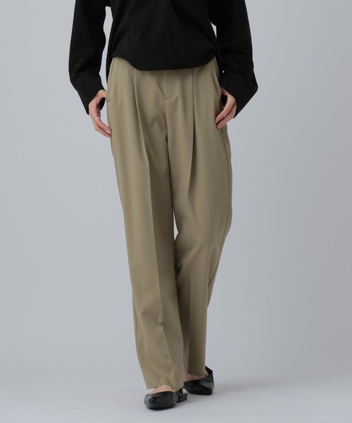 LEPSIM（レプシィム）の「TRストレートパンツ　656432（その他パンツ・レディース・グレー/ベージュ/ブラック・MEDIUM/LARGE）」の15枚目の写真