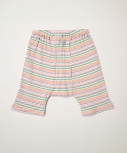 MAKE YOUR DAY（メイクユアデイ）の「ボーダーテレコマチ付きベビーパンツ（その他ベビーウェア・キッズ・ミント/オレンジ/ピンク・70/80/90）」の5枚目の写真