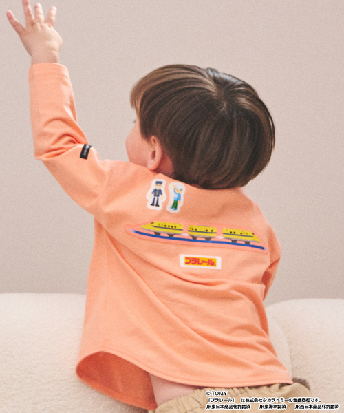 petit main(プティマイン)の「【プラレール】アソート長袖Tシャツ(Tシャツ/カットソー・キッズ・トップグレー/ブルー/オレンジ/カラフル・130cm/90cm/80cm/120cm/100cm/110cm)」の8枚目の写真