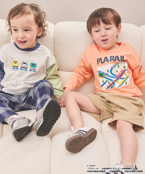 petit main(プティマイン)の「【プラレール】アソート長袖Tシャツ(Tシャツ/カットソー・キッズ・トップグレー/ブルー/オレンジ/カラフル・130cm/90cm/80cm/120cm/100cm/110cm)」の10枚目の写真