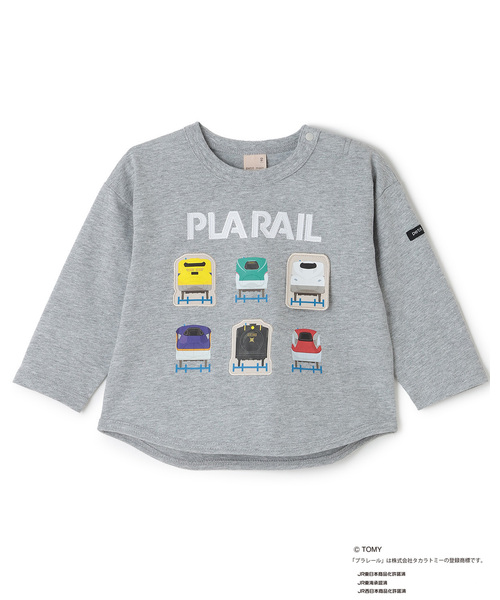 petit main(プティマイン)の「【プラレール】アソート長袖Tシャツ(Tシャツ/カットソー・キッズ・トップグレー/ブルー/オレンジ/カラフル・130cm/90cm/80cm/120cm/100cm/110cm)」の12枚目の写真