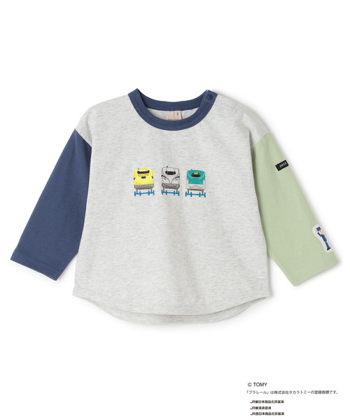 petit main(プティマイン)の「【プラレール】アソート長袖Tシャツ(Tシャツ/カットソー・キッズ・トップグレー/ブルー/オレンジ/カラフル・130cm/90cm/80cm/120cm/100cm/110cm)」の13枚目の写真