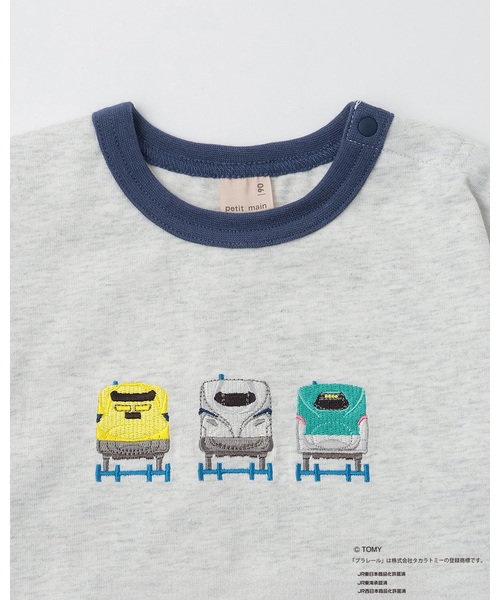 petit main(プティマイン)の「【プラレール】アソート長袖Tシャツ(Tシャツ/カットソー・キッズ・トップグレー/ブルー/オレンジ/カラフル・130cm/90cm/80cm/120cm/100cm/110cm)」の15枚目の写真