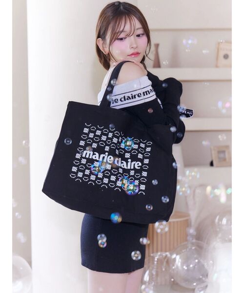 EATME（イートミー）の「【marie claire×EATME】トートバッグ（トートバッグ・レディース・ブラック・FREE）」の2枚目の写真