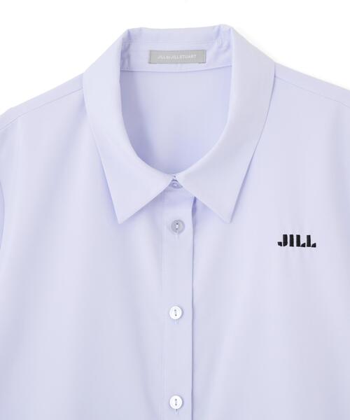 JILL by JILL STUART(ジルバイジルスチュアート)の「フリルヘムショートブラウス(シャツ/ブラウス・レディース・ネイビー/ホワイト/ブルー・FREE)」の22枚目の写真