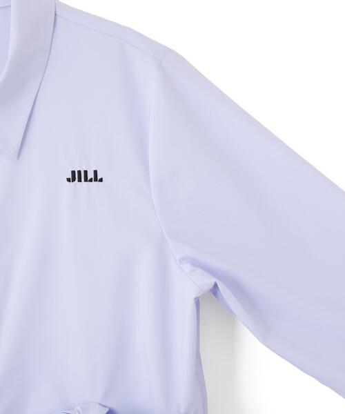 JILL by JILL STUART(ジルバイジルスチュアート)の「フリルヘムショートブラウス(シャツ/ブラウス・レディース・ネイビー/ホワイト/ブルー・FREE)」の20枚目の写真
