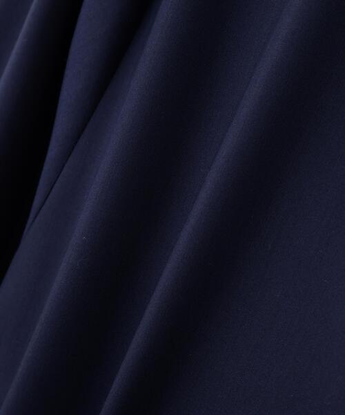 JILL by JILL STUART(ジルバイジルスチュアート)の「フリルヘムショートブラウス(シャツ/ブラウス・レディース・ネイビー/ホワイト/ブルー・FREE)」の4枚目の写真